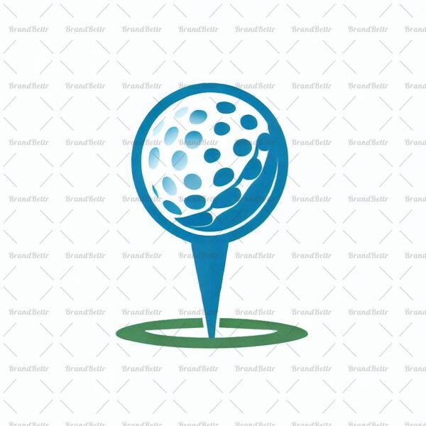 Golftee und Ball